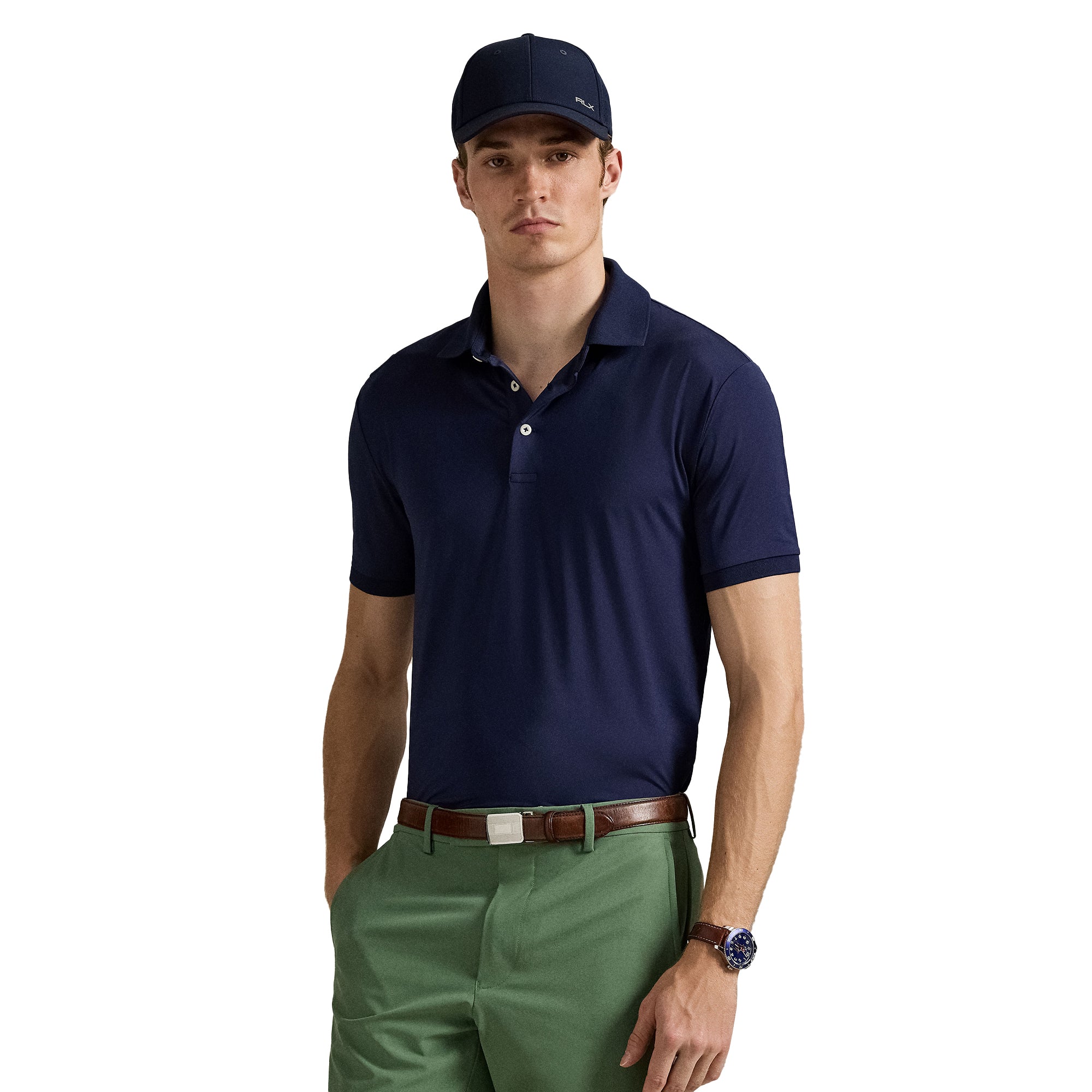 RLX Ralph Lauren Performance Polo Shirt - Old Royal 003