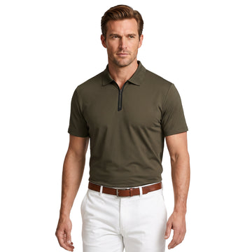 RLX Ralph Lauren Zip Neck Golf Polo Shirt