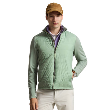 RLX Ralph Lauren Quilted Hybrid Full Zip Jacket