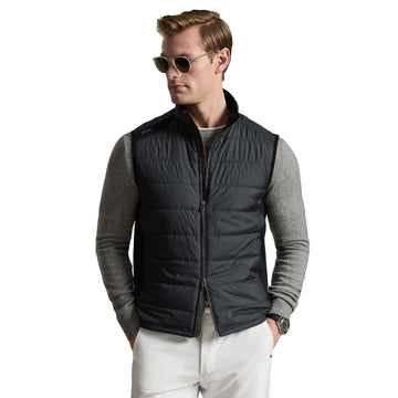 RLX Ralph Lauren Quilted Hybrid Full Zip Vest