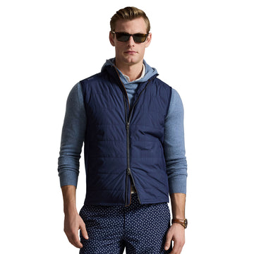 RLX Ralph Lauren Quilted Hybrid Full Zip Vest