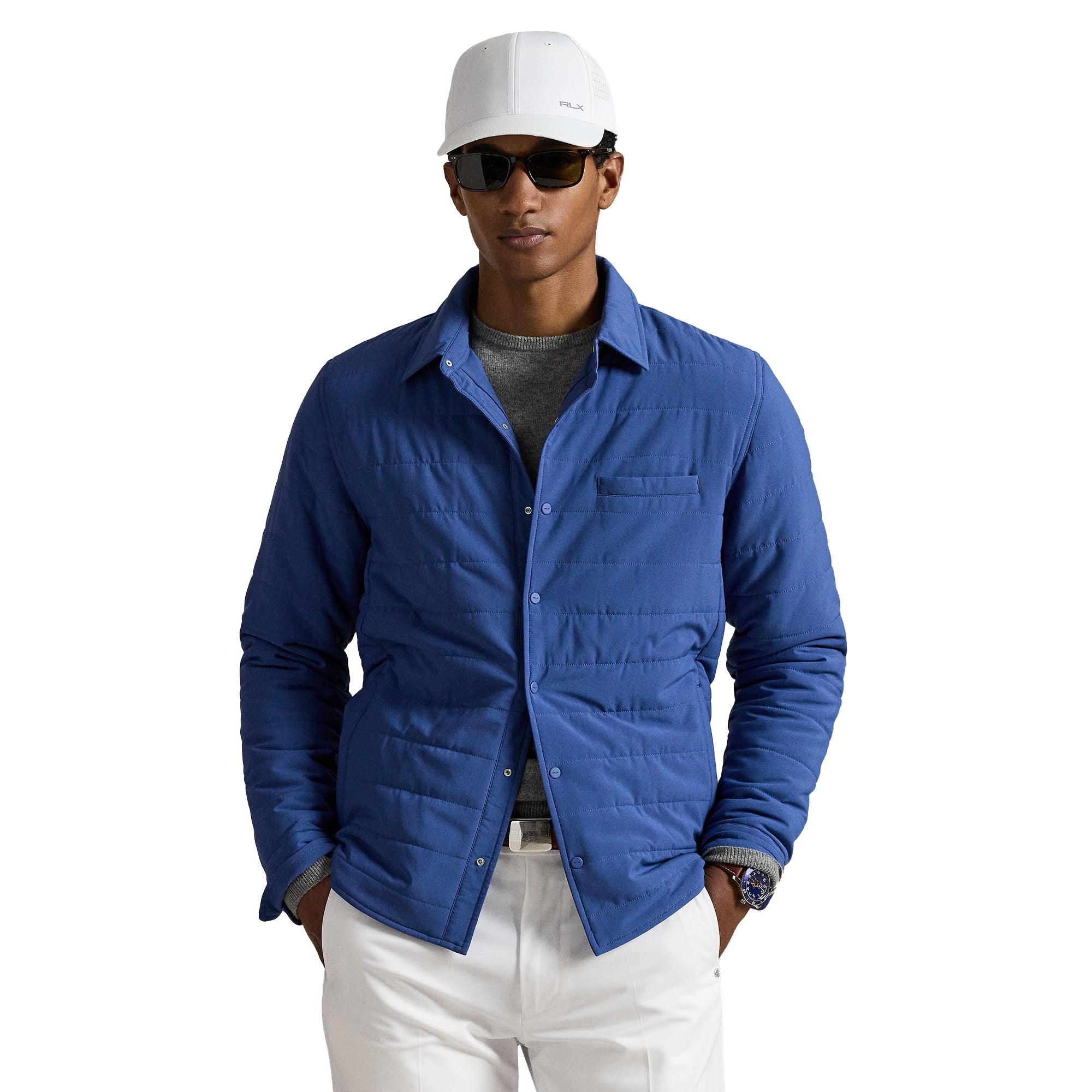 【M2】RALPHLAUREN Polo Ralph Lauren Colorblocked Knit Track Jacket | Saks