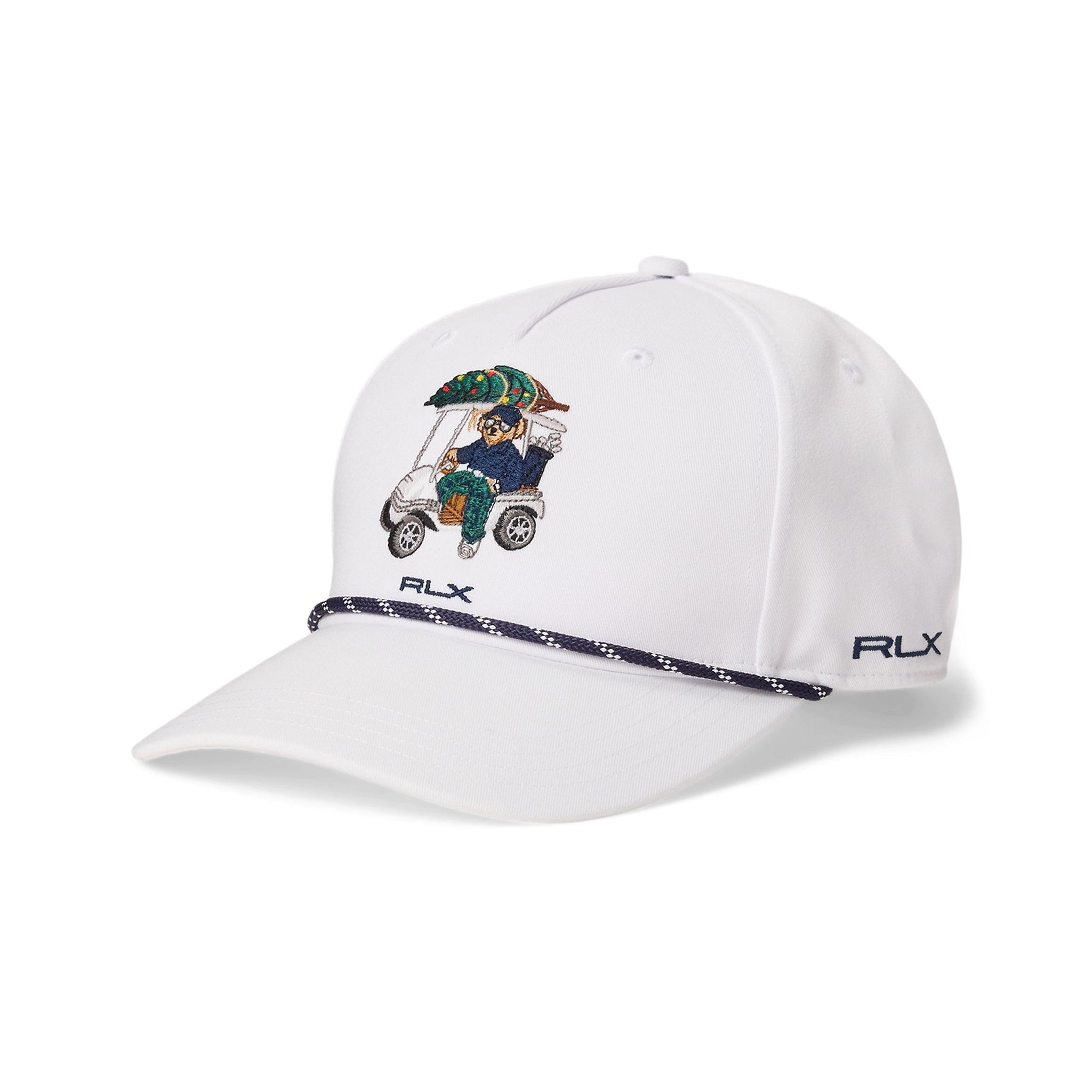 RLX Ralph Lauren Rope Bear Cap White 001 