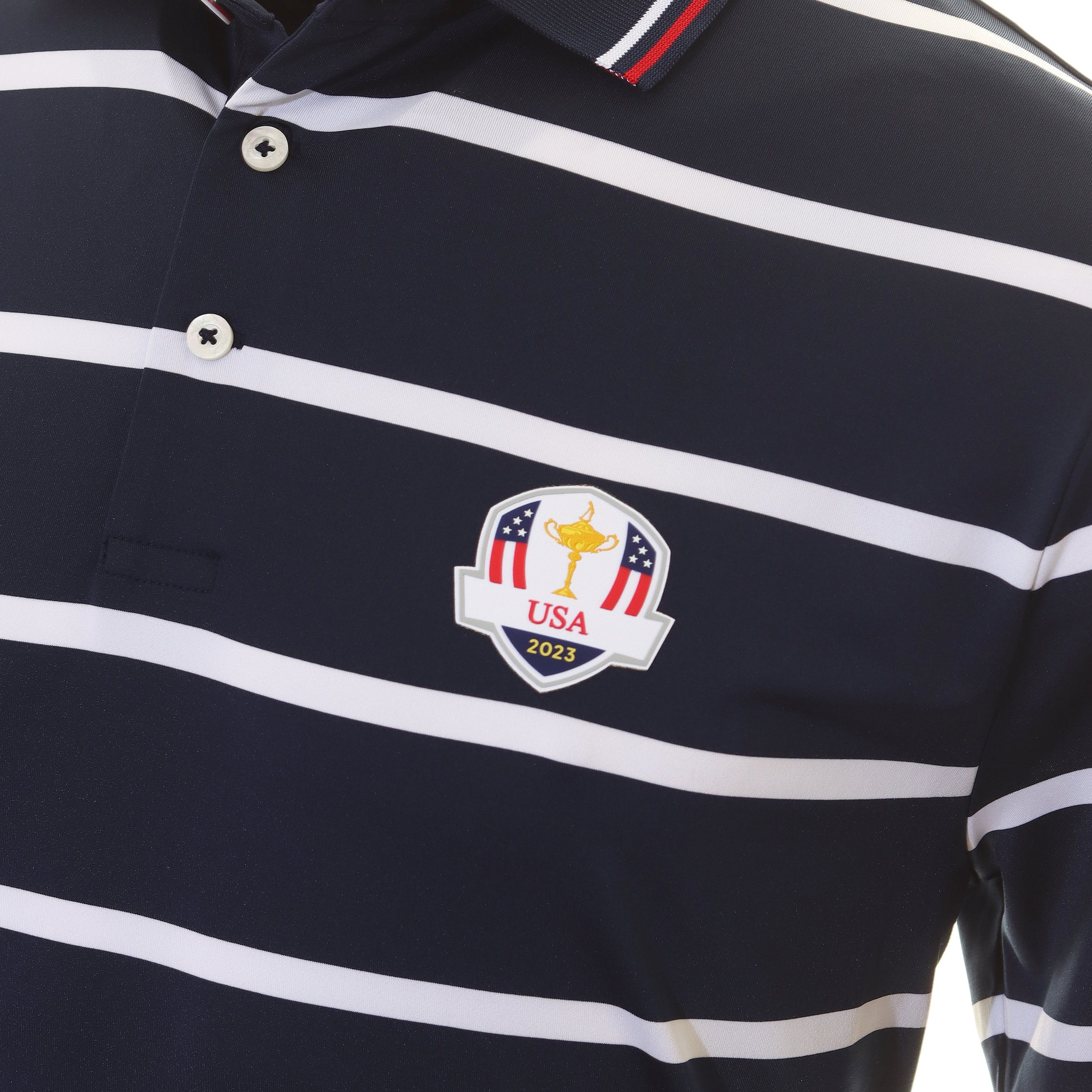 RLX Ralph Lauren Ryder Cup USA Friday Polo Shirt 785916303 Refined
