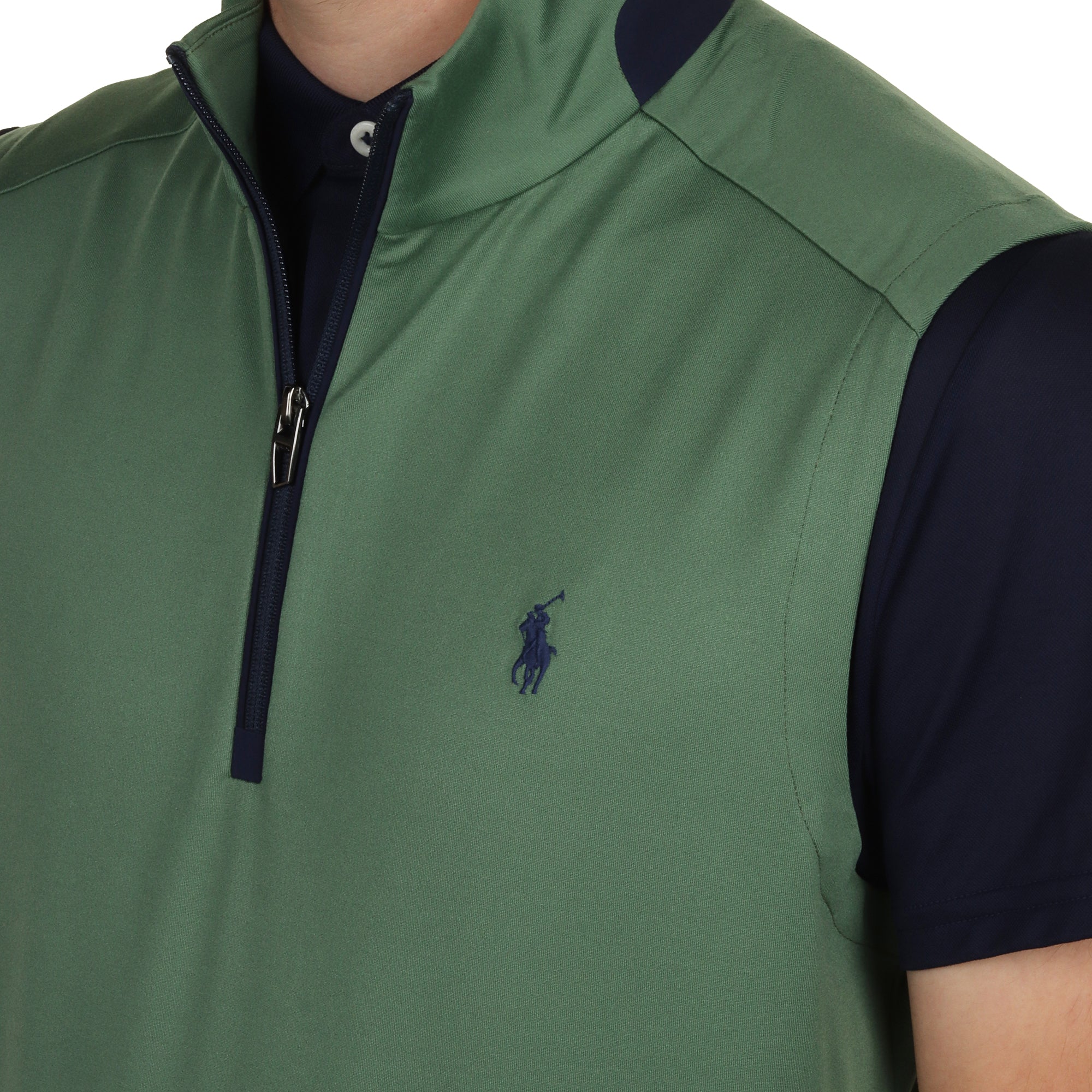 RLX Ralph Lauren Stretch Jersey 1/4 Zip Vest