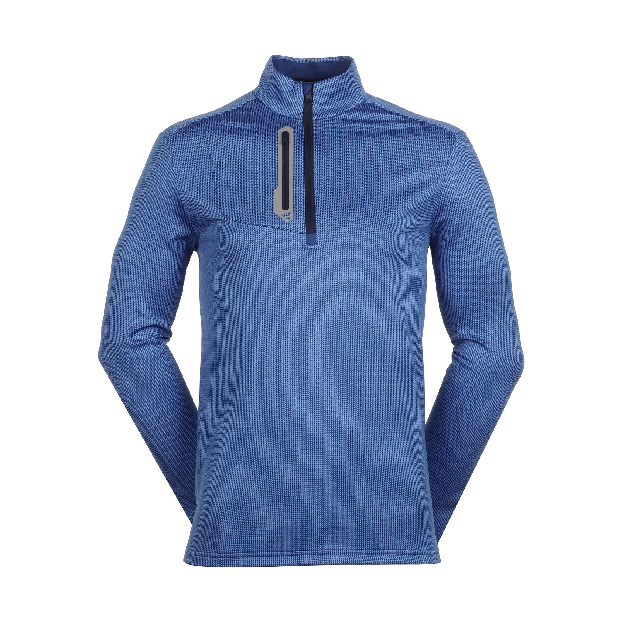 RLX Ralph Lauren Stretch Jersey Half Zip Beach/Royal Navy 002