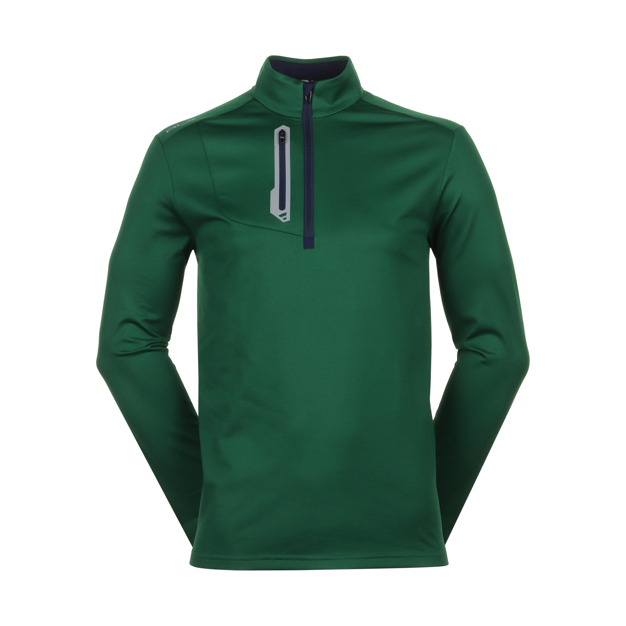 RLX Ralph Lauren Stretch Jersey Half Zip 785A58315 New Forest Refined