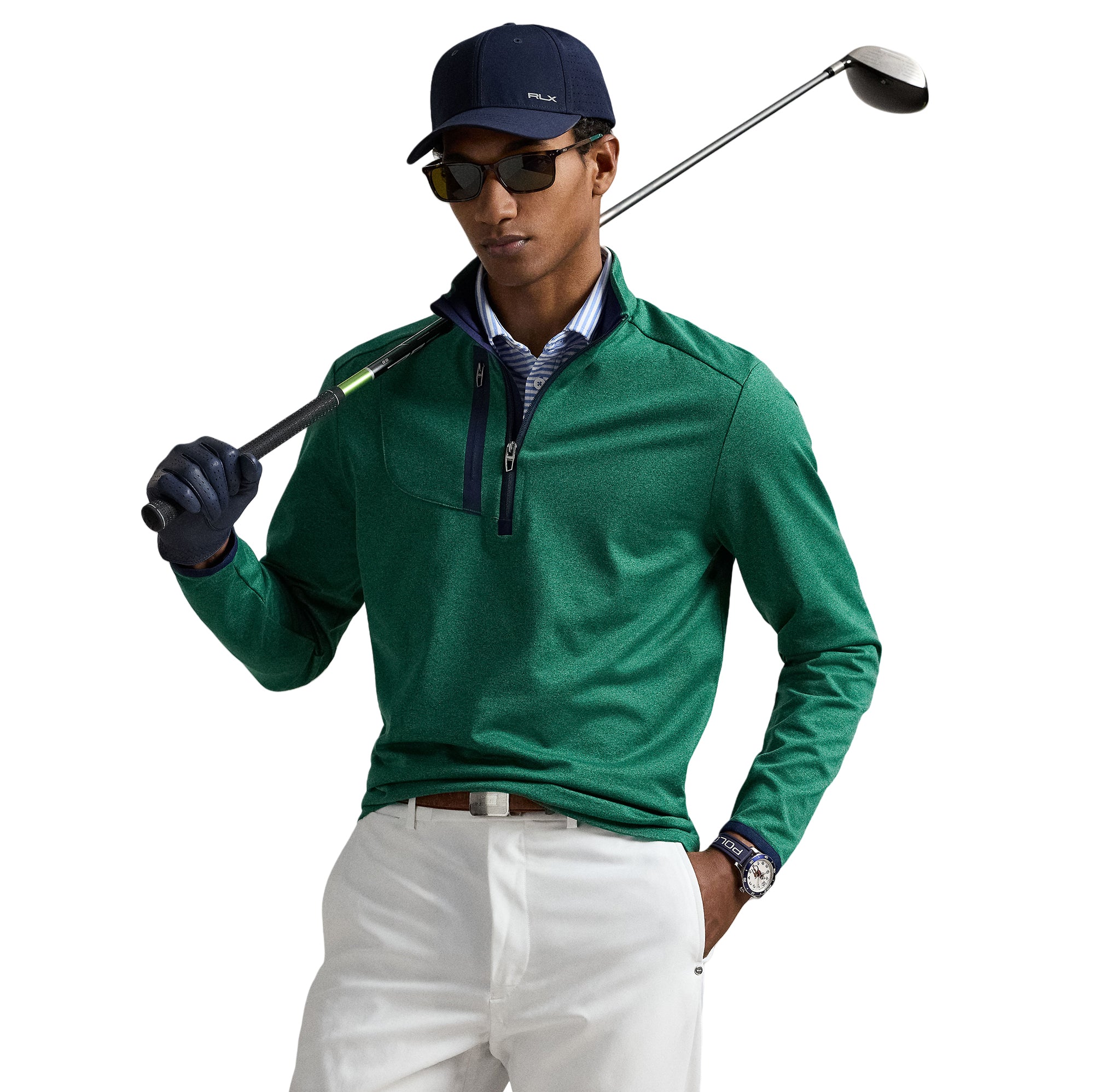 RLX Ralph Lauren Stretch Jersey Half Zip