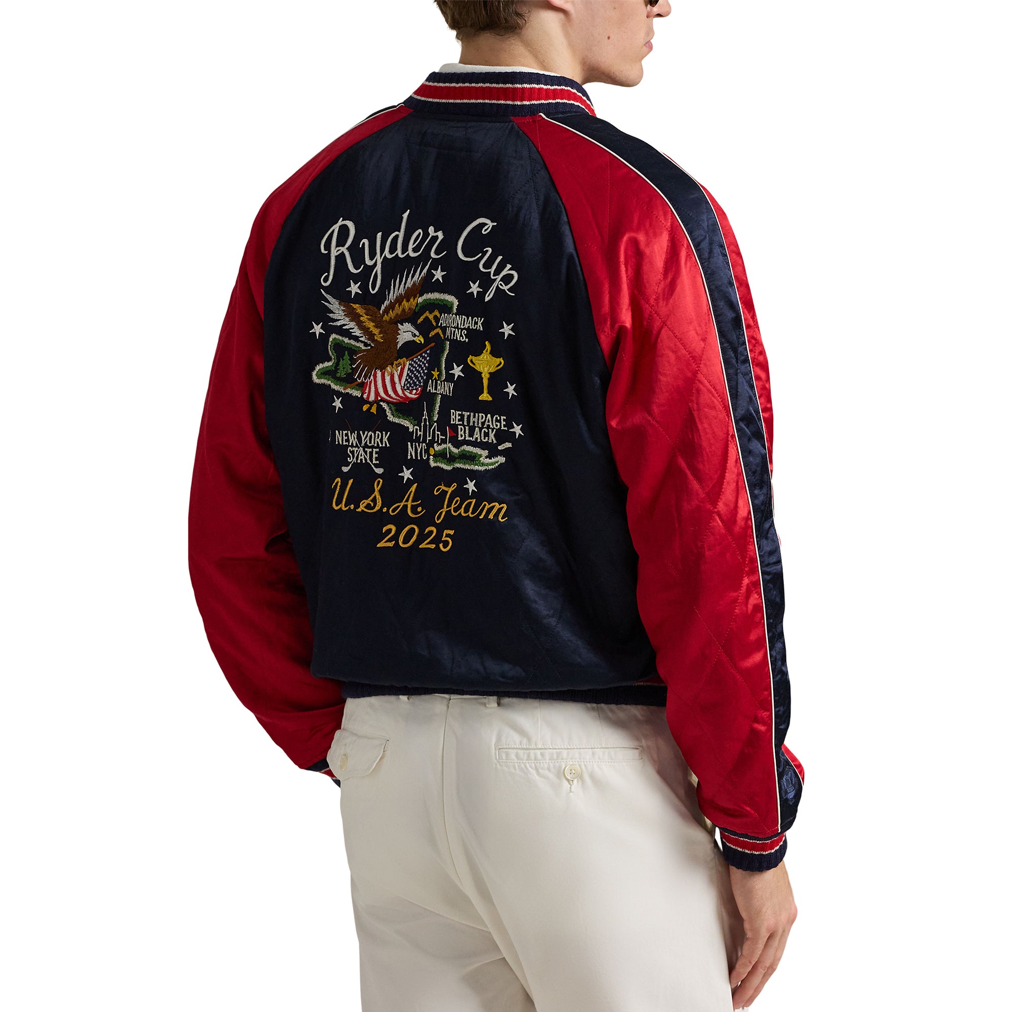 RLX Ralph Lauren US Ryder Cup 2025 Map Jacket