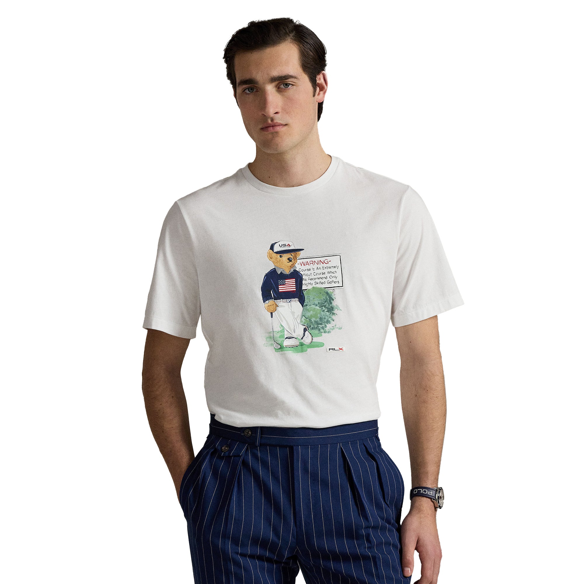 RLX Ralph Lauren US Ryder Cup 25 Bethpage Bear T-Shirt