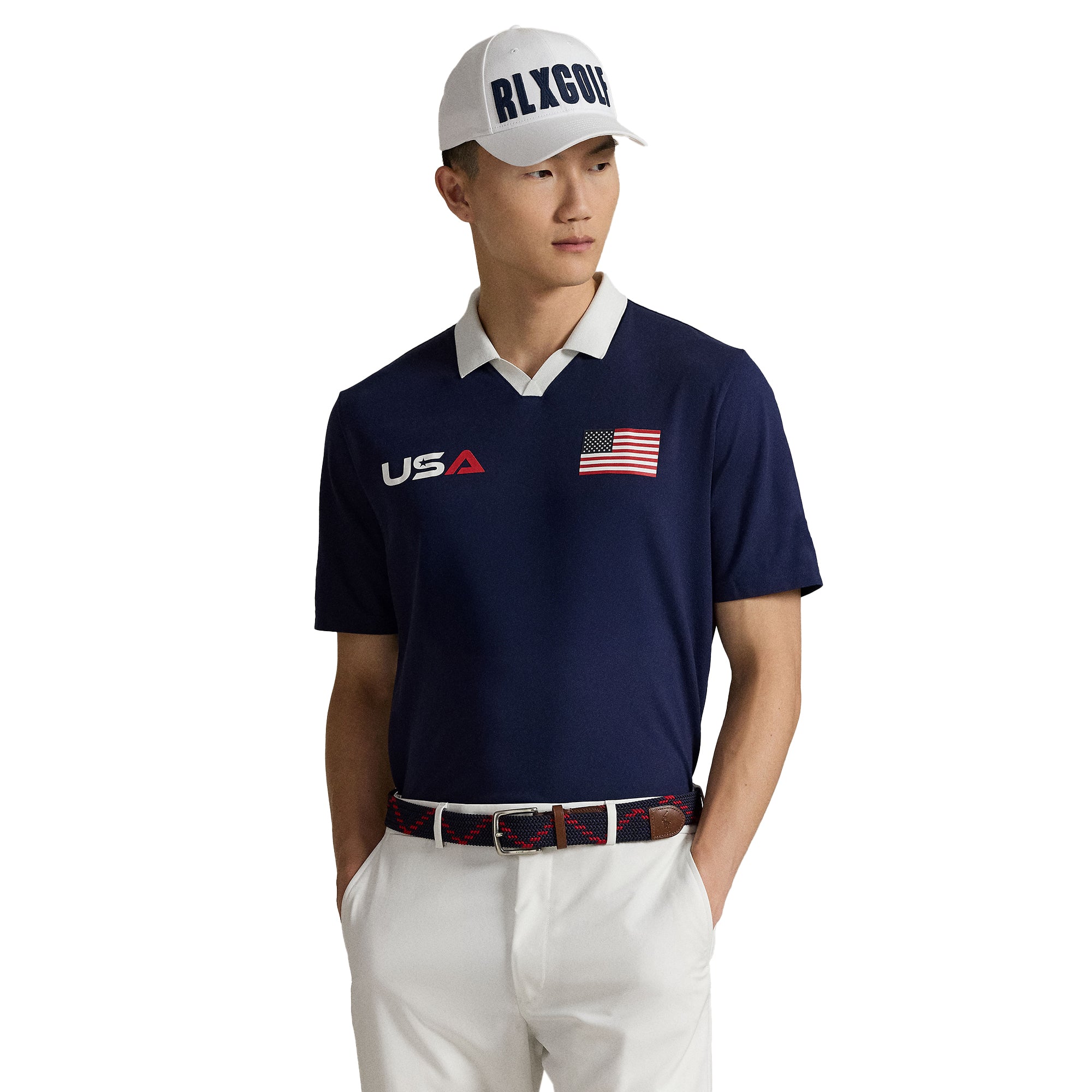 RLX Ralph Lauren US Ryder Cup 25 Johnny Collar Polo Shirt