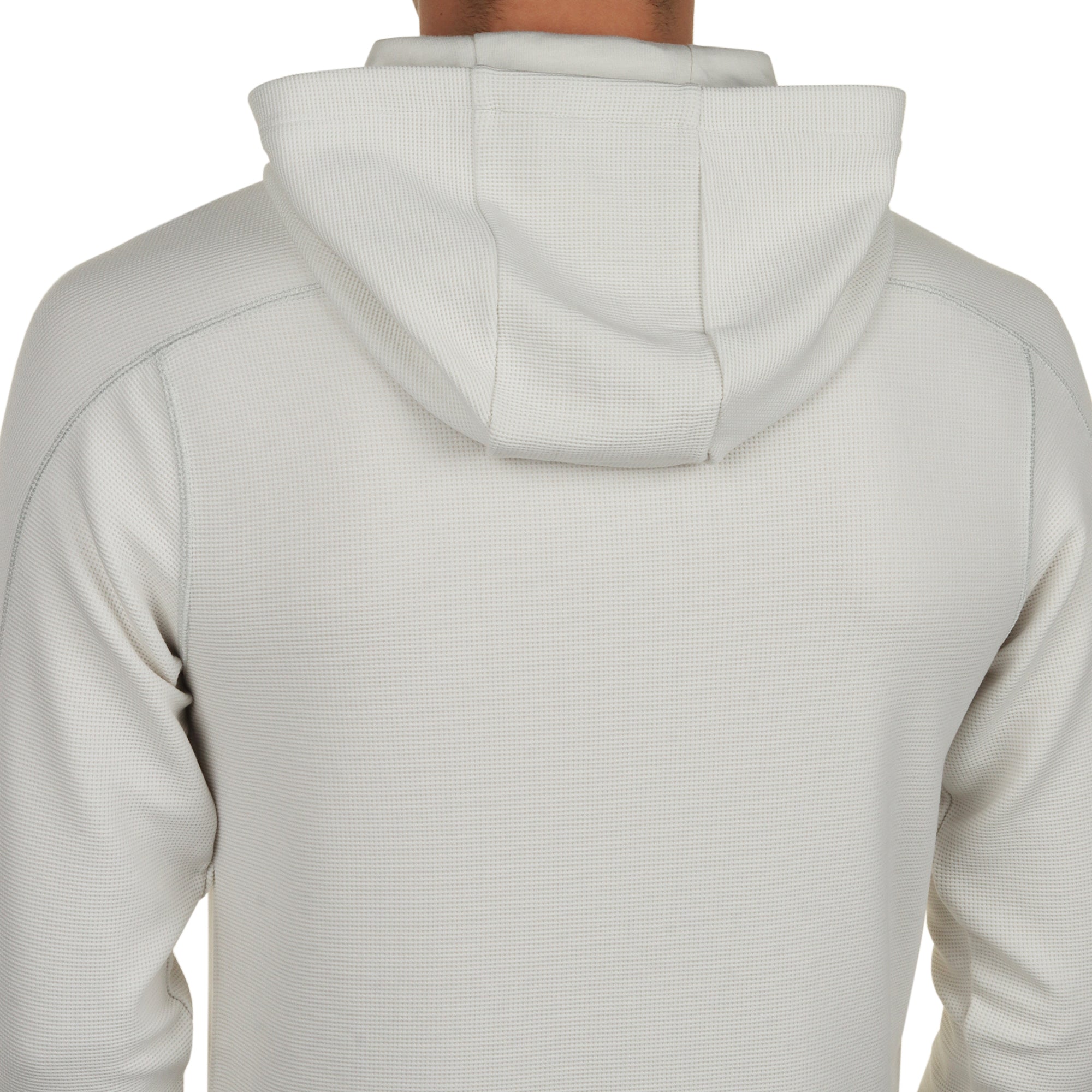 RLX Ralph Lauren Waffle Knit Hoodie - Stone Pebble 002 - 785A84597-002 ...
