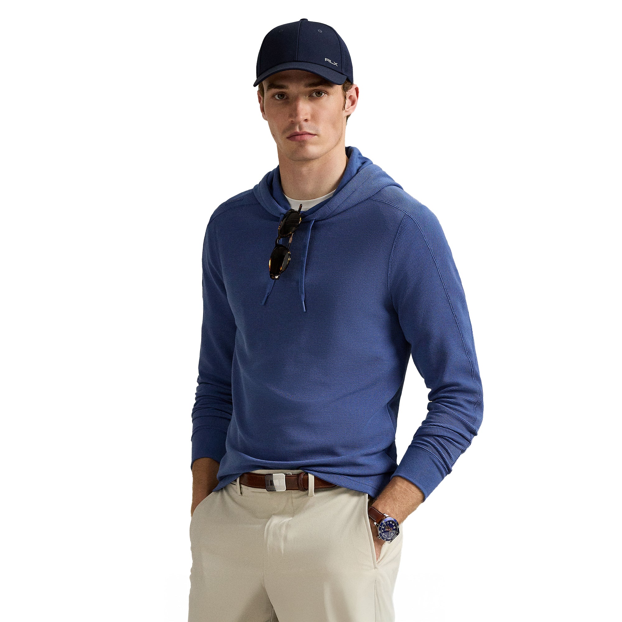 RLX Ralph Lauren Waffle Knit Hoodie