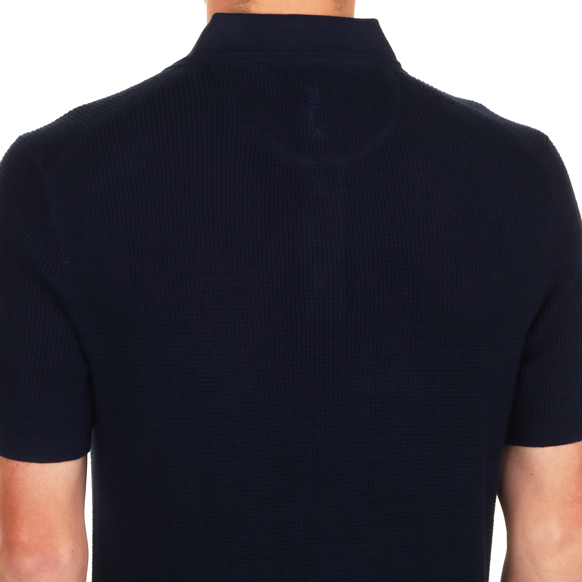 RLX Ralph Lauren Waffle Knit Polo Sweater