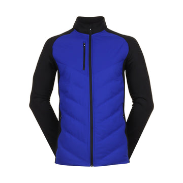 Sunderland Golf Davos Padded Jacket Electric Blue/Black