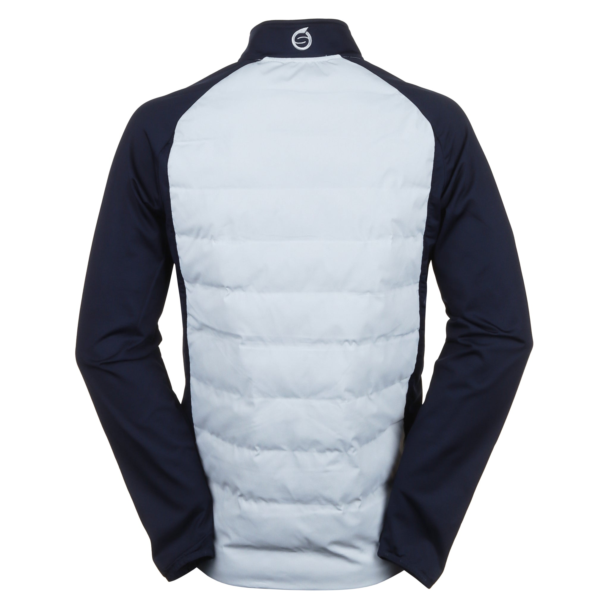 Sunderland Golf Davos Padded Jacket Silver/Navy