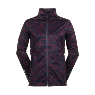 Sunderland Golf WhisperDry Pro-Lite Waterproof Jacket Mulberry Camo/Navy