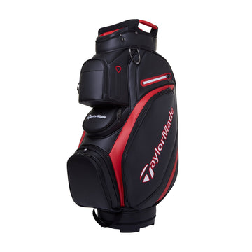 TaylorMade Deluxe Cart Golf Bag Black/Red 