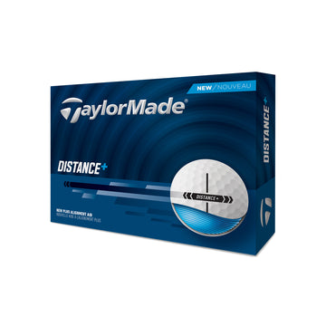 TaylorMade Distance+ Golf Balls White