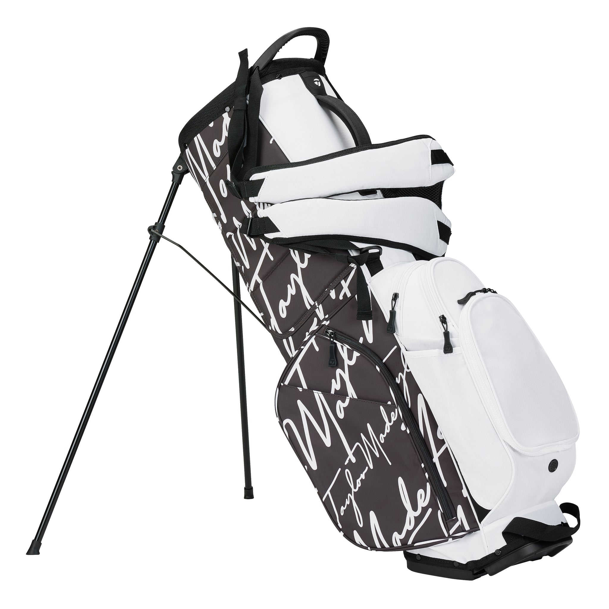 Taylormade Flextech Crossover Golf Stand Bag - Script Icon Taylormade Flextech Crossover Golf Stand Bag - Script Icon