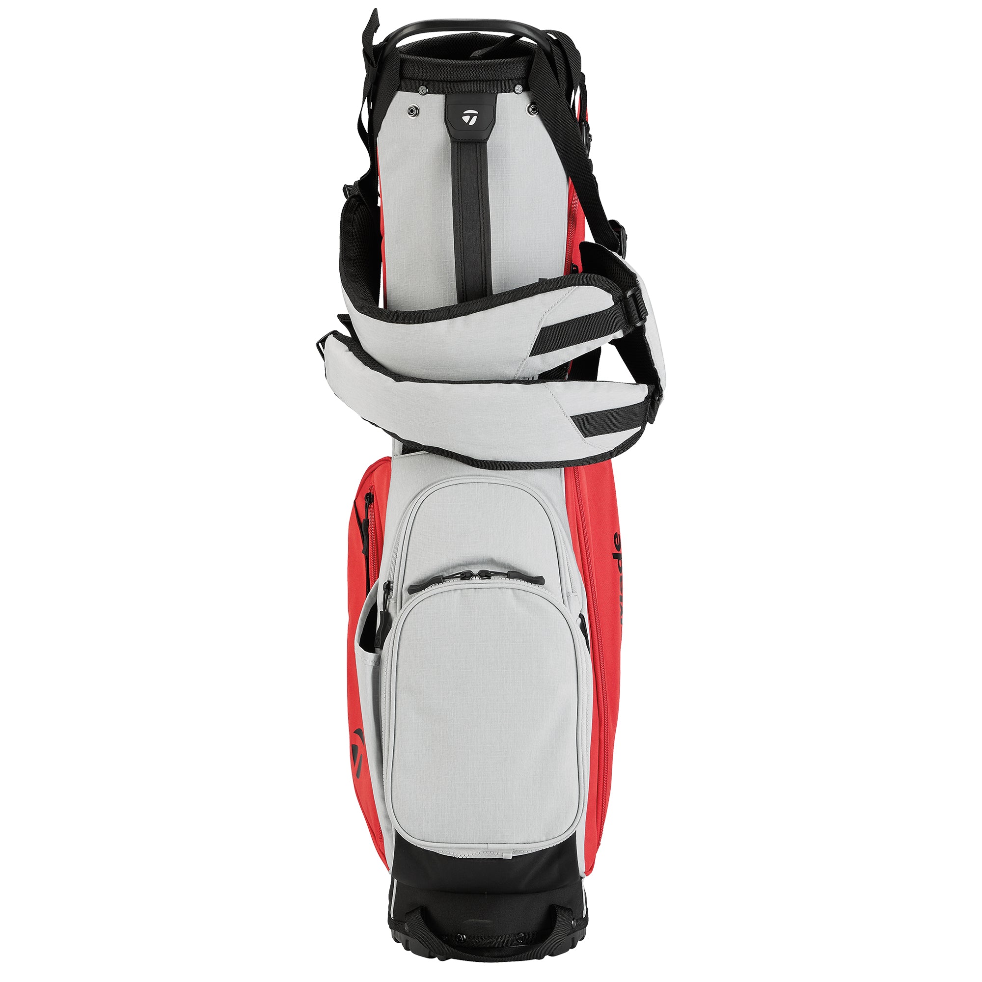 TaylorMade FlexTech Stand Golf Bag Silver/Red