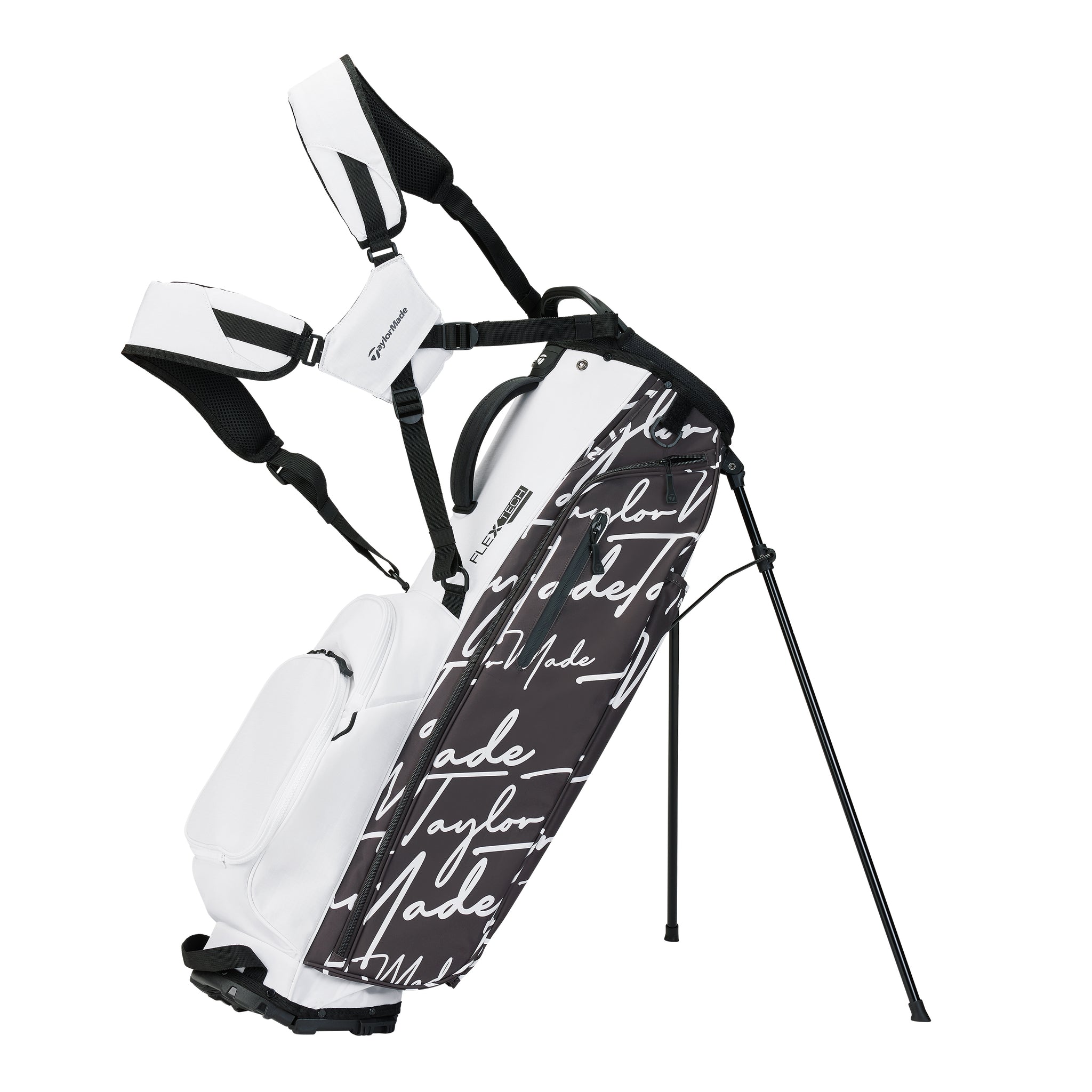 TaylorMade FlexTech Stand Golf Bag Script Icon 