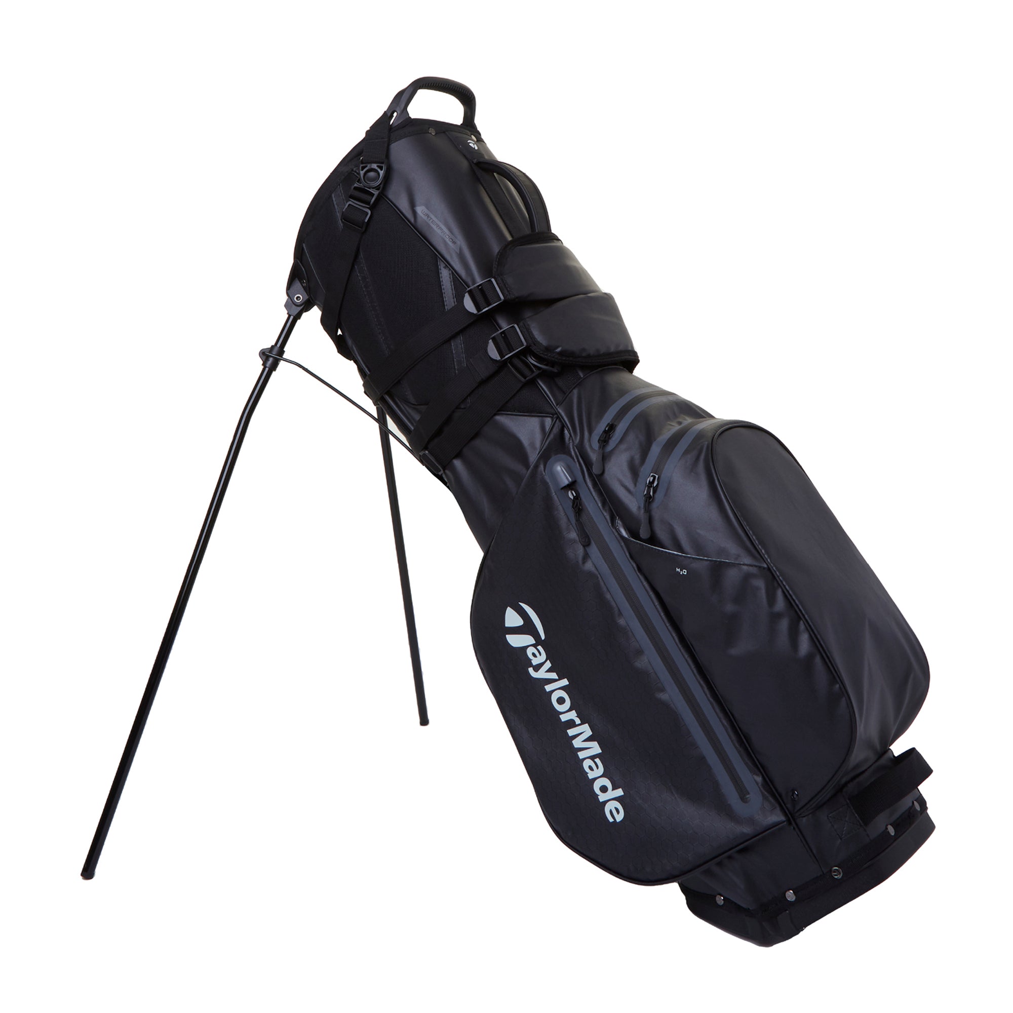 TaylorMade FlexTech Waterproof Stand Golf Bag Black