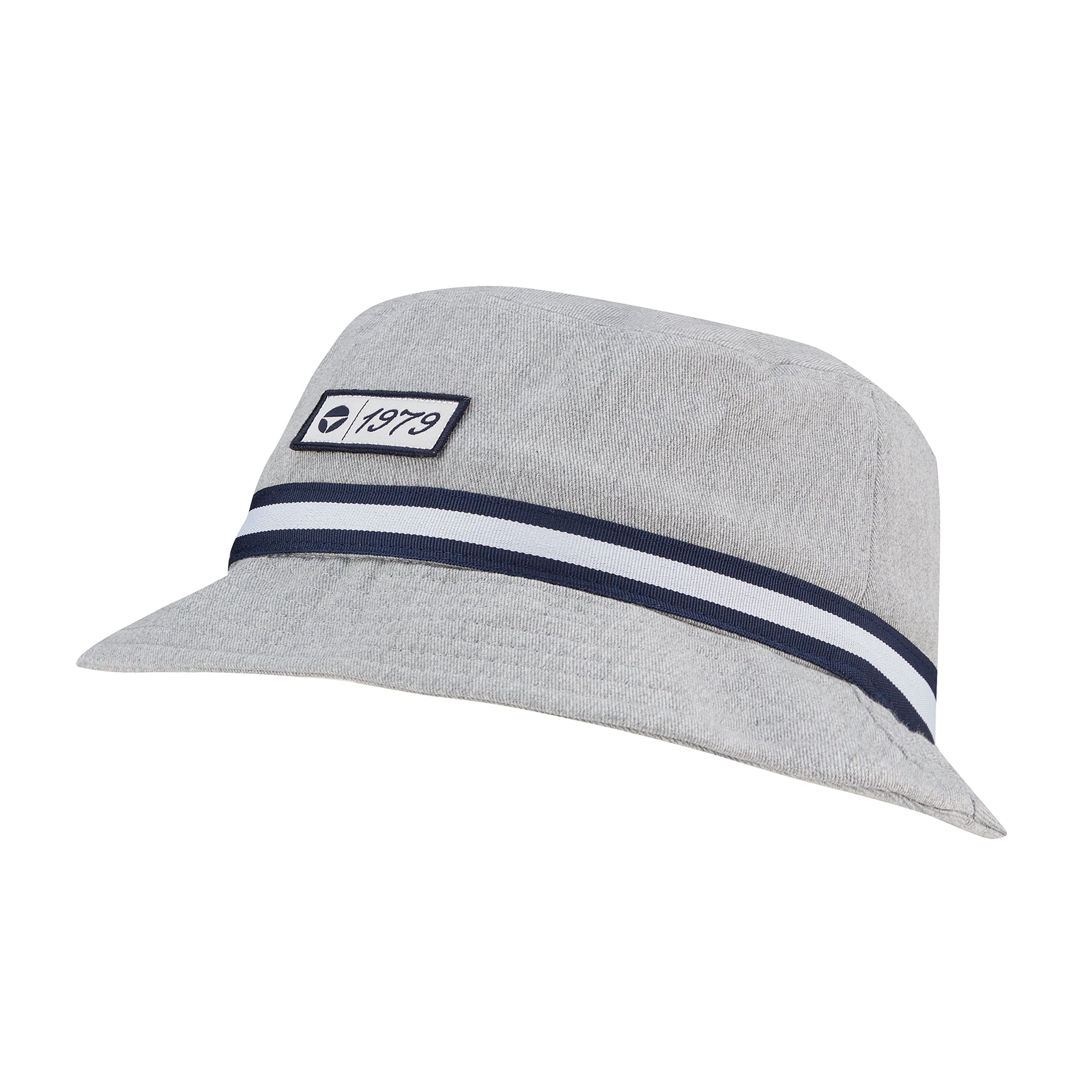 TaylorMade Golf Vintage Twill Bucket Hat Grey