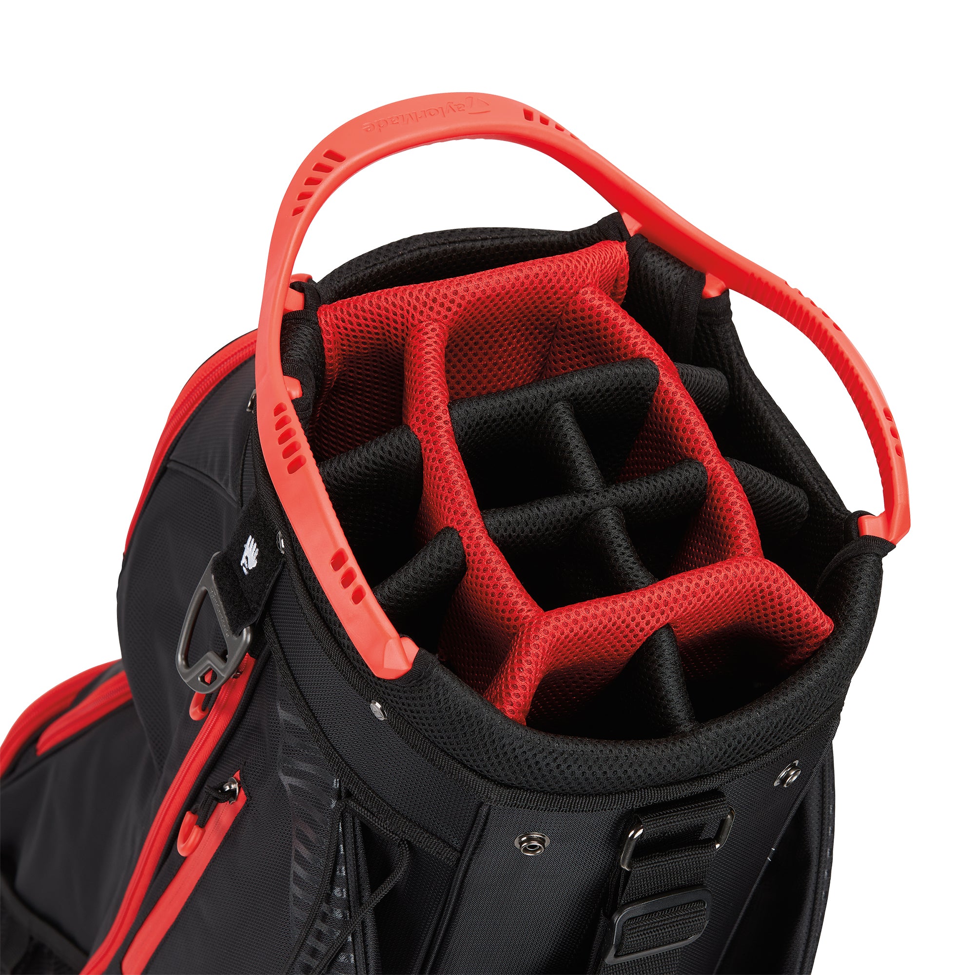 TaylorMade Pro Cart Golf Bag Black/Red