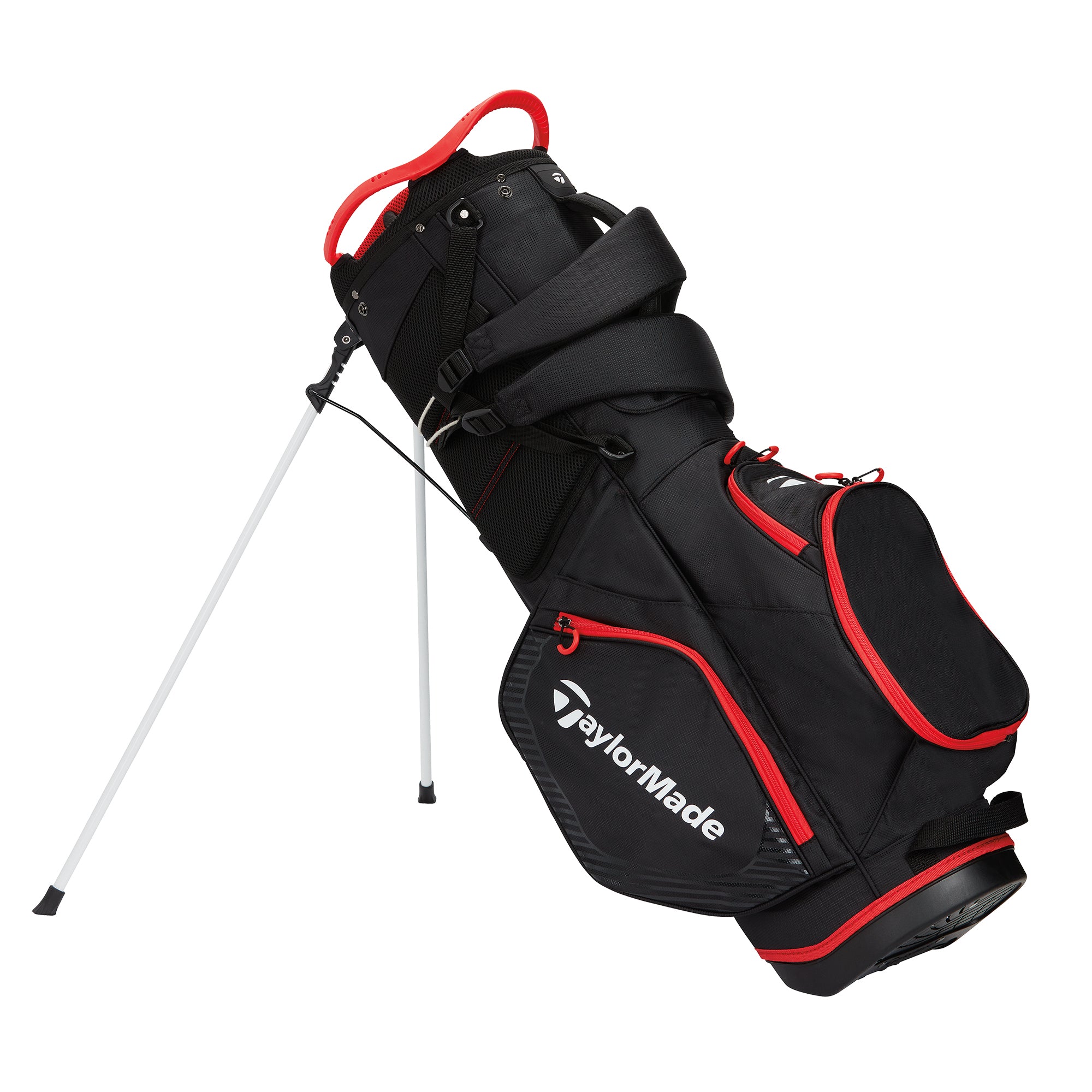TaylorMade Pro Stand Golf Bag Black/Red