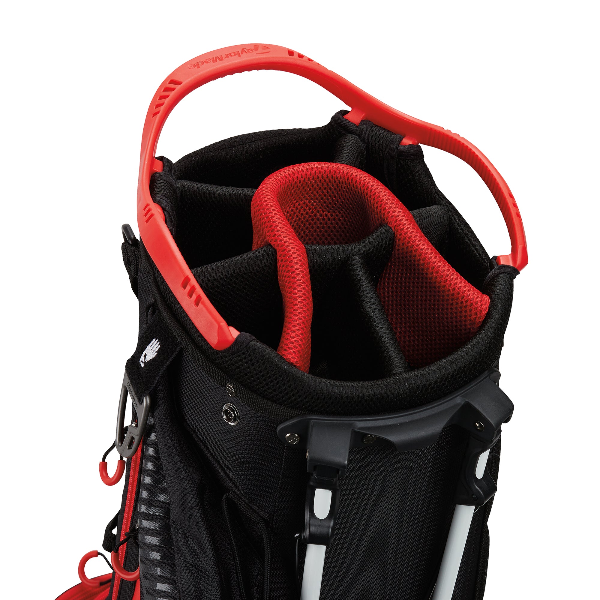 TaylorMade Pro Stand Golf Bag Black/Red
