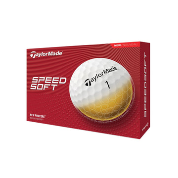 TaylorMade SpeedSoft Golf Balls White 