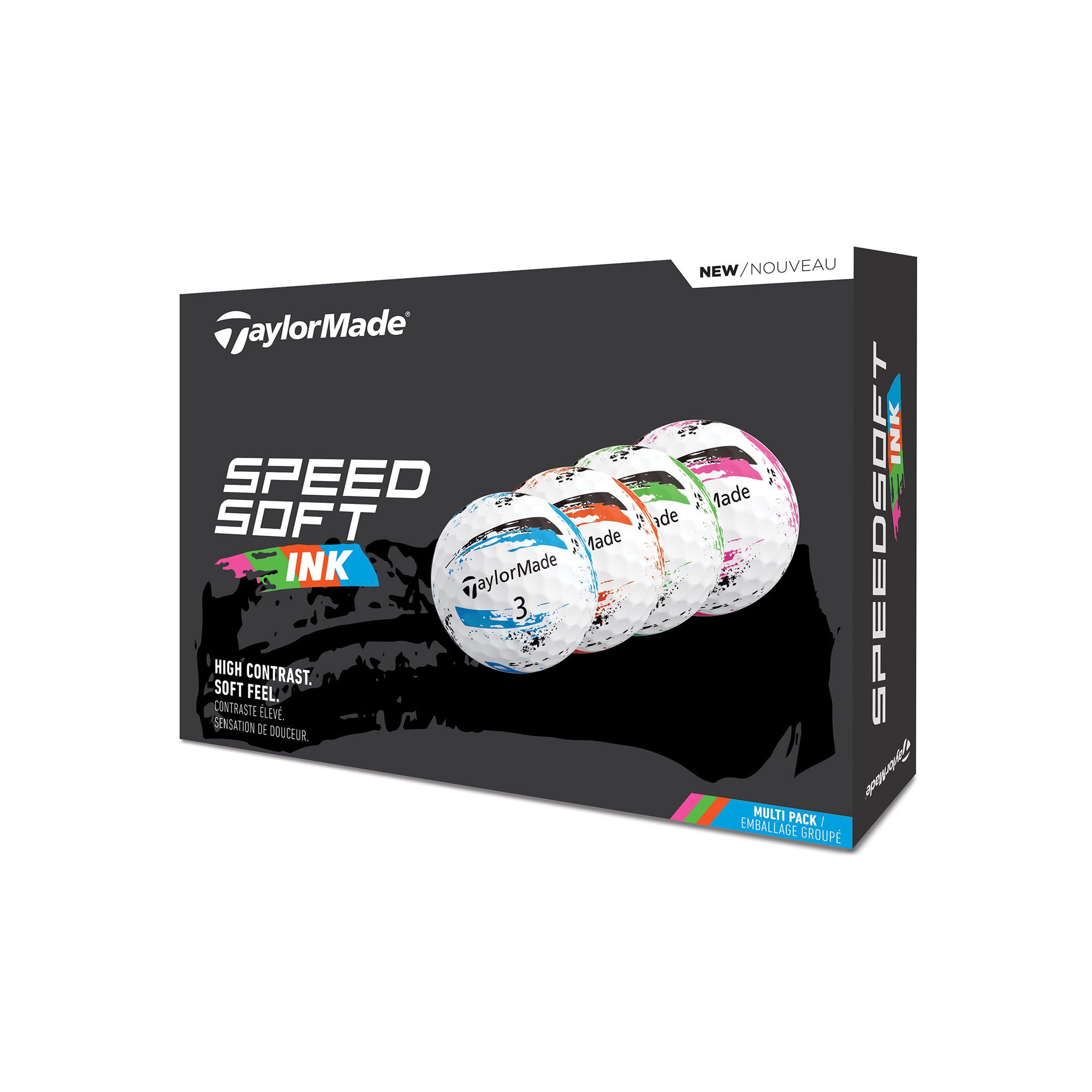 speedball TaylorMade Speedsoft Ink USA Limited Edition Golf Balls 2025