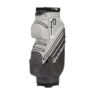 TaylorMade Storm Dry Waterproof Cart Golf Bag Dark Grey/Light Grey