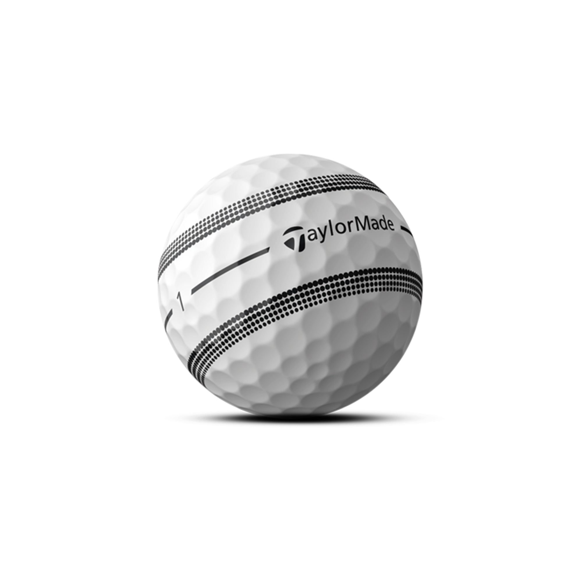 TaylorMade TP5x Stripe Golf Balls 2024 White
