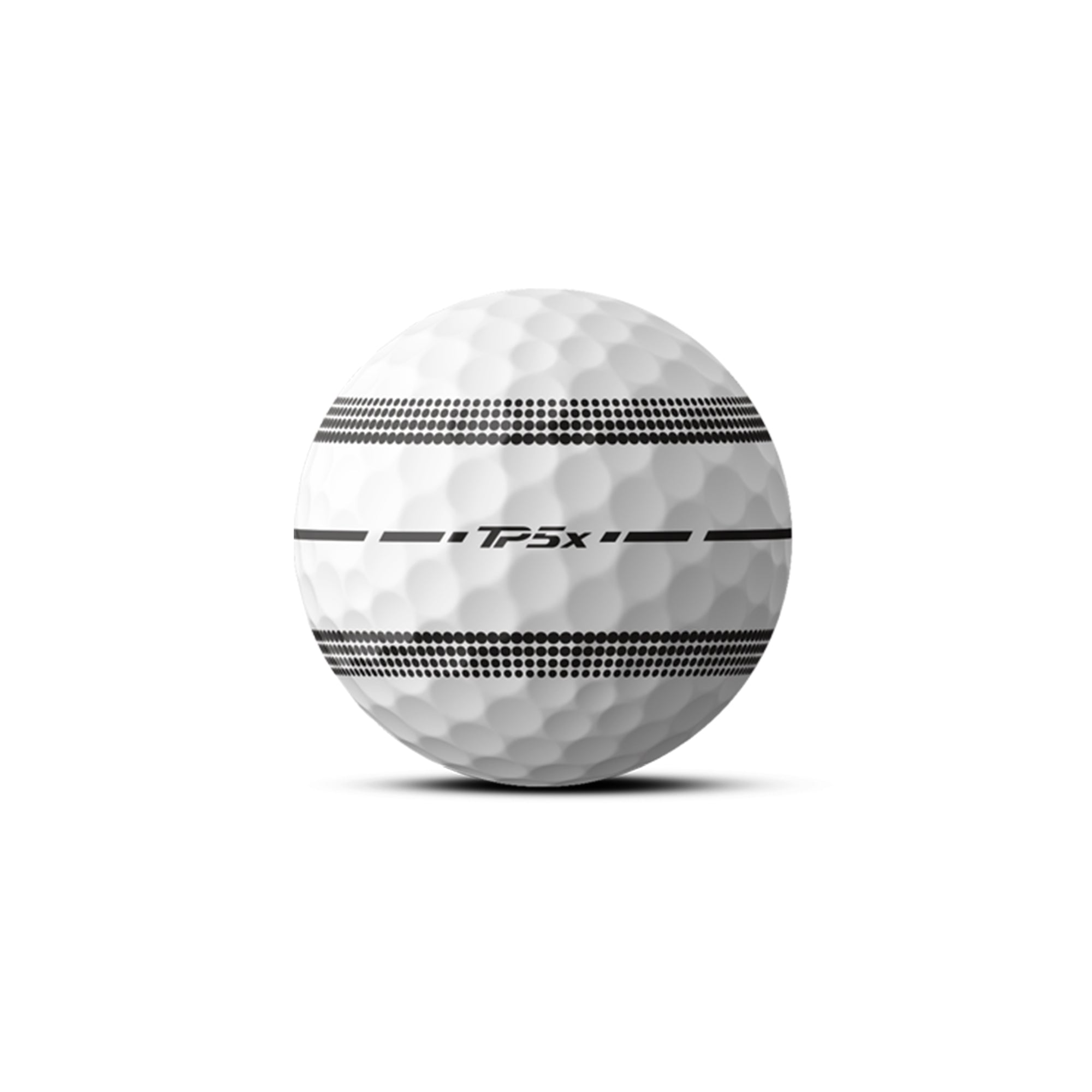 TaylorMade TP5x Stripe Golf Balls 2024 White