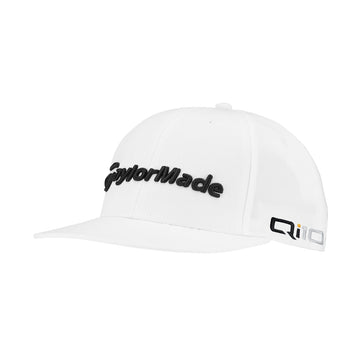 TaylorMade Tour Flat Bill Snapback Cap White