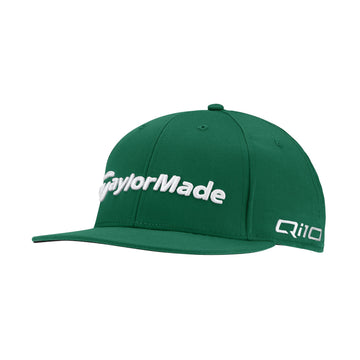 TaylorMade Tour Flat Bill Snapback Cap Green