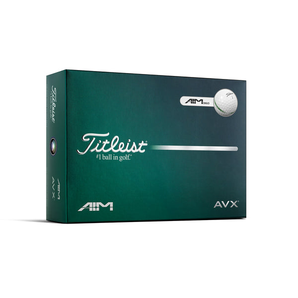 Titleist AVX AIM 360 Golf Balls 2026 - White - T9015S-AIM - Function18