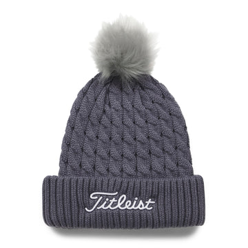 Titleist Cable Knit Pom Beanie