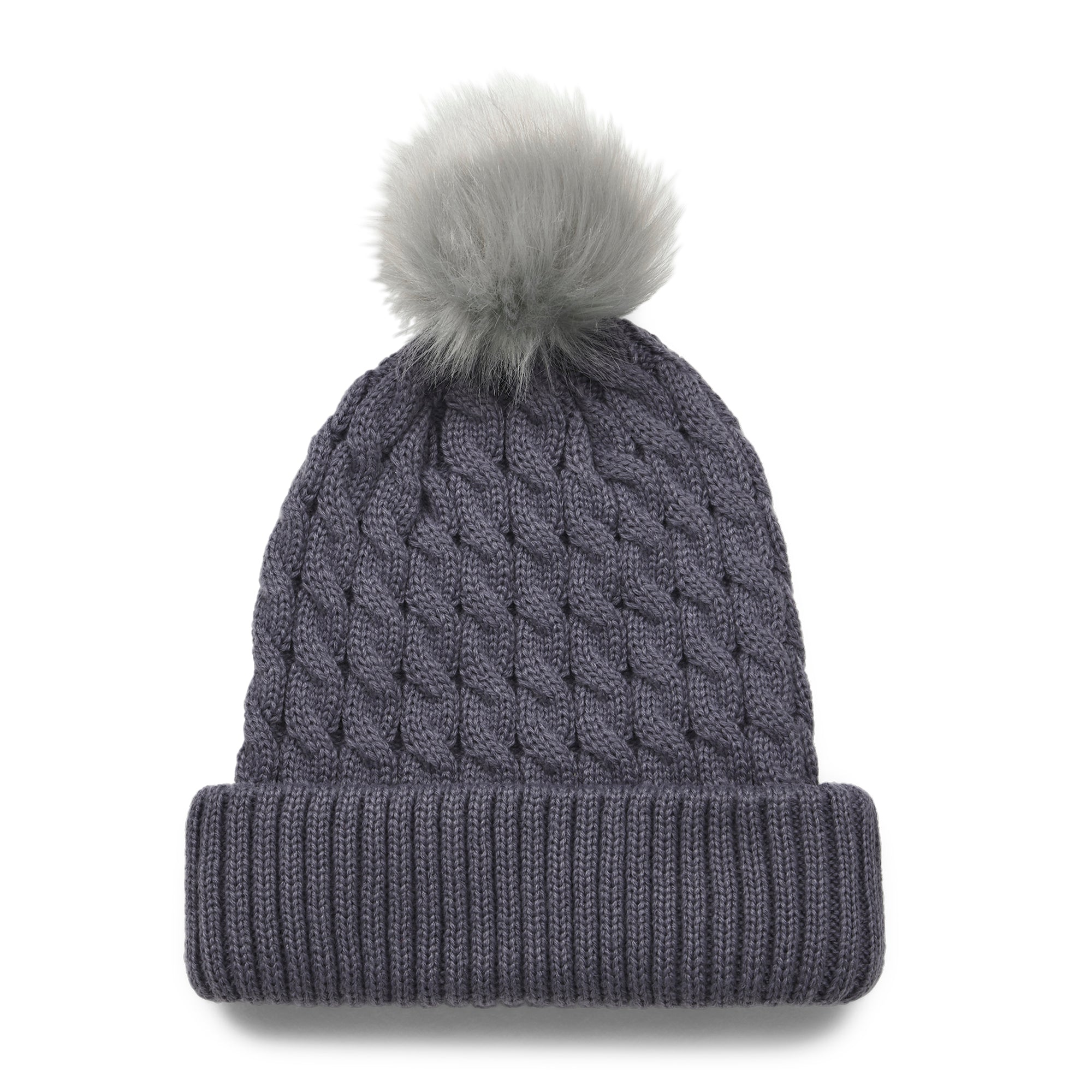Titleist Cable Knit Pom Beanie