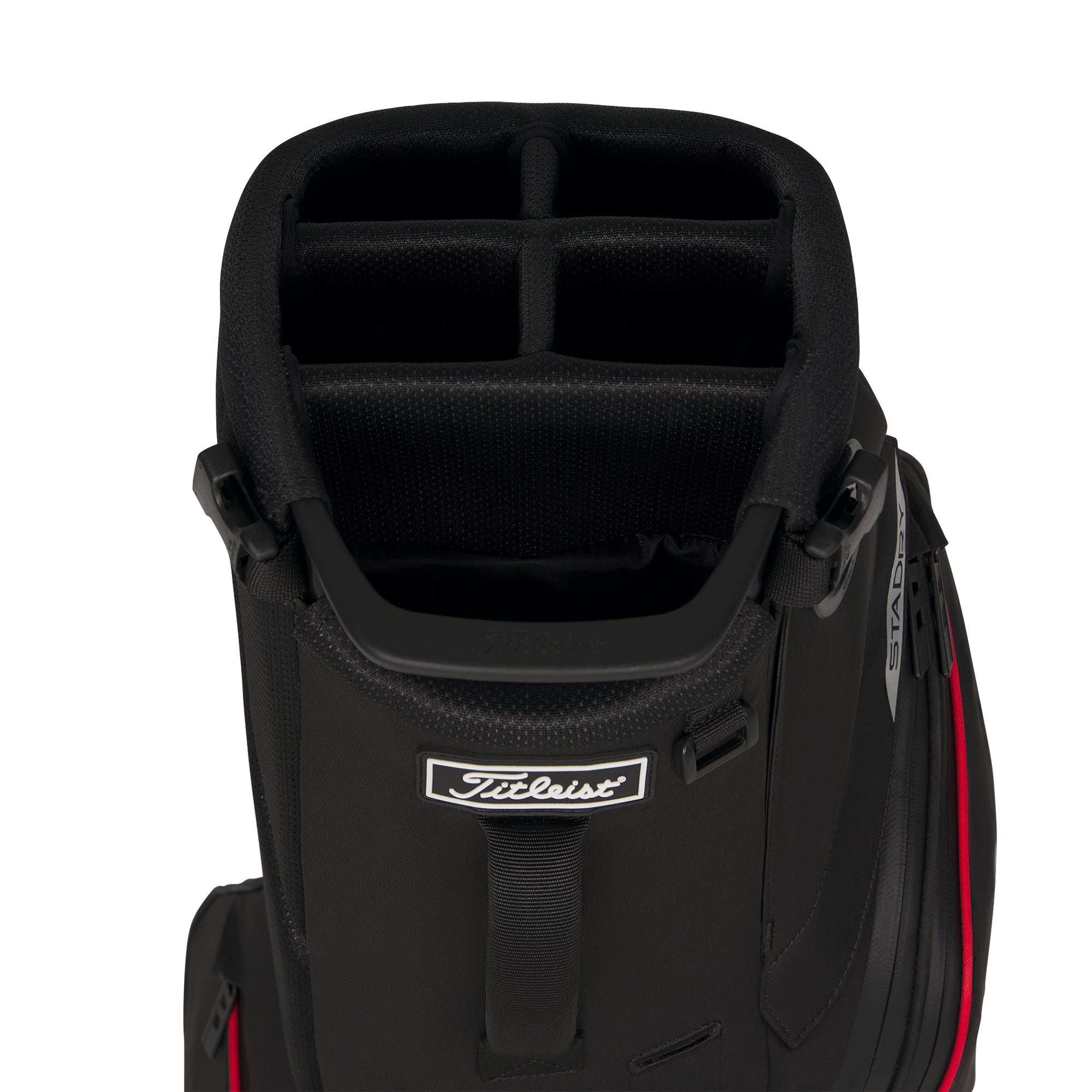 Titleist Players S5 StaDry Stand Golf Bag - Black/Red/Graphite ...