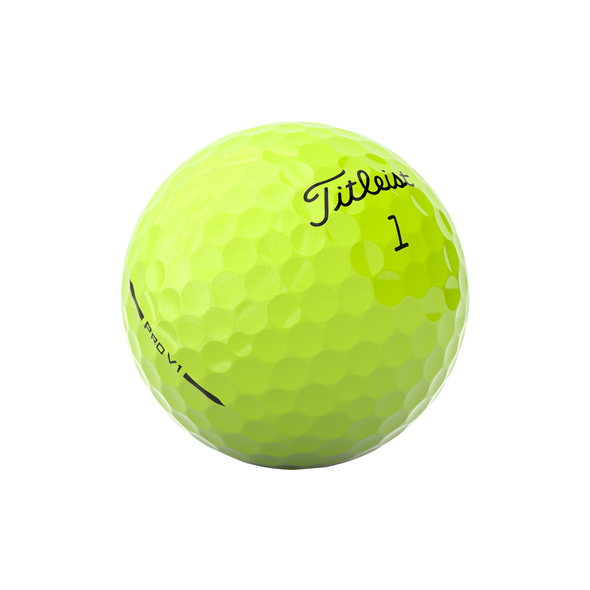 Titleist Pro V1 Golf Balls 2025 Yellow