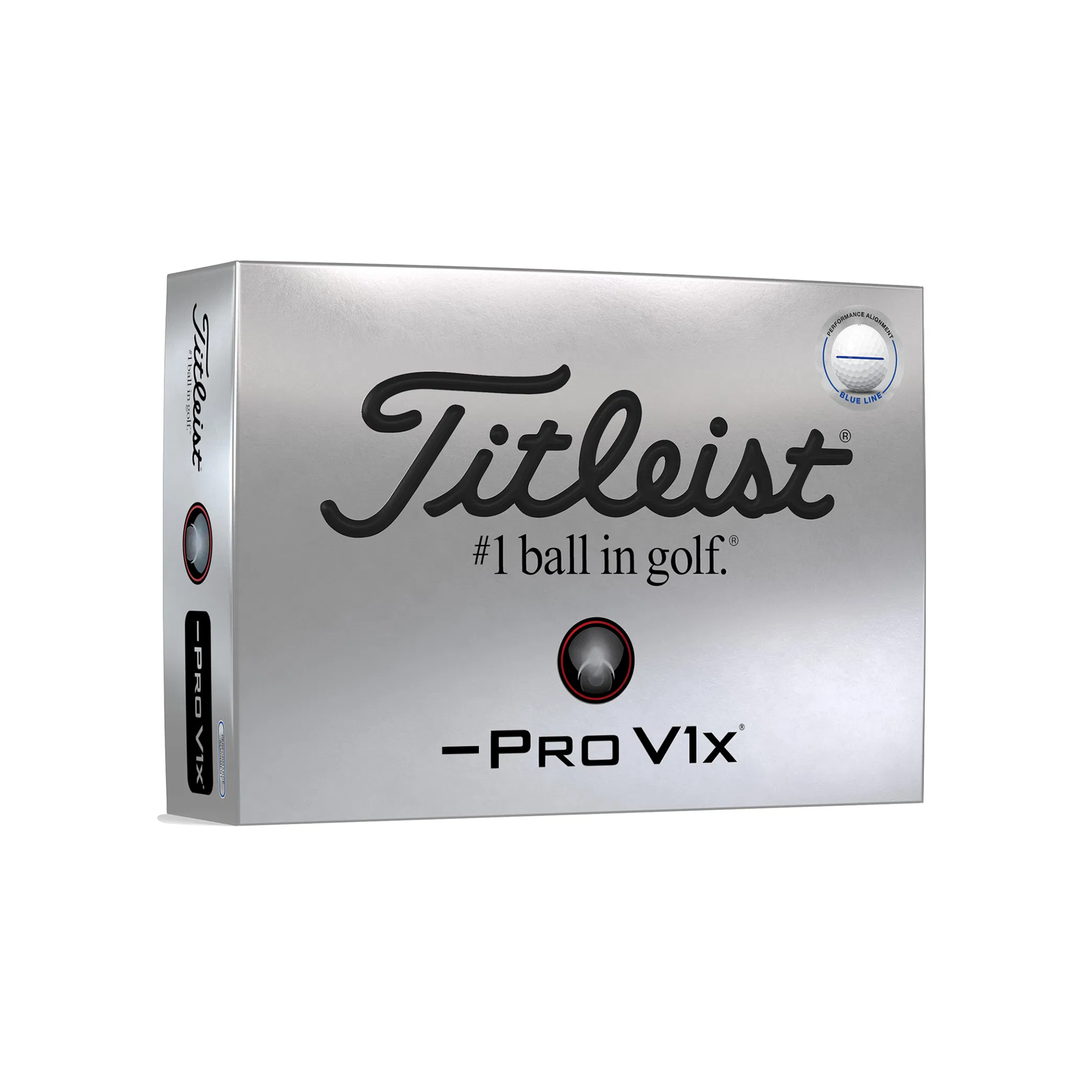 Titleist Pro V1x Left Dash AIM Performance Align Golf Balls 2025