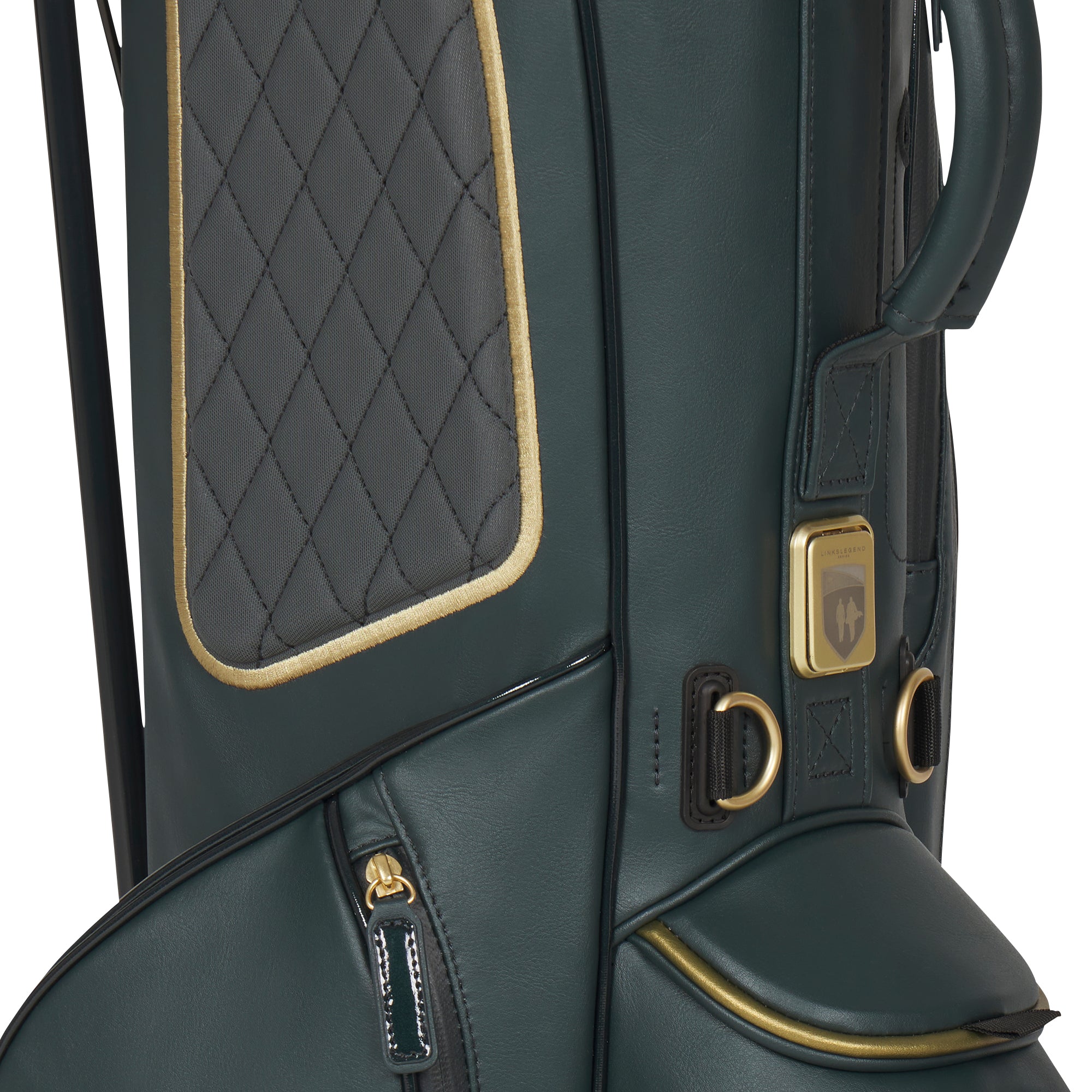 Titleist Tee Time LinksLegend Members Stand Golf Bag - Pine/Gold