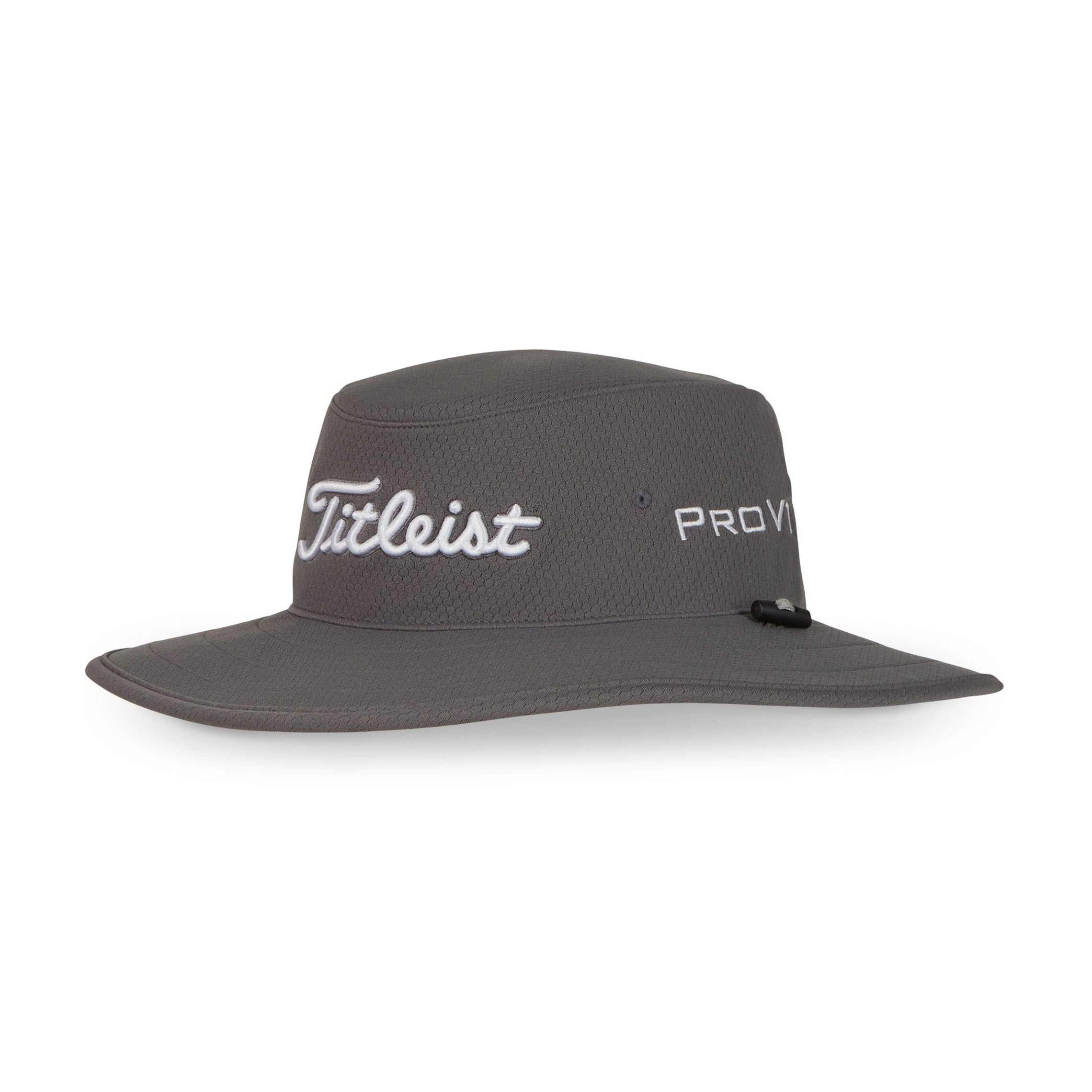 Titleist Tour Aussie Wide Brim Golf Hat - Charcoal/White 0C1