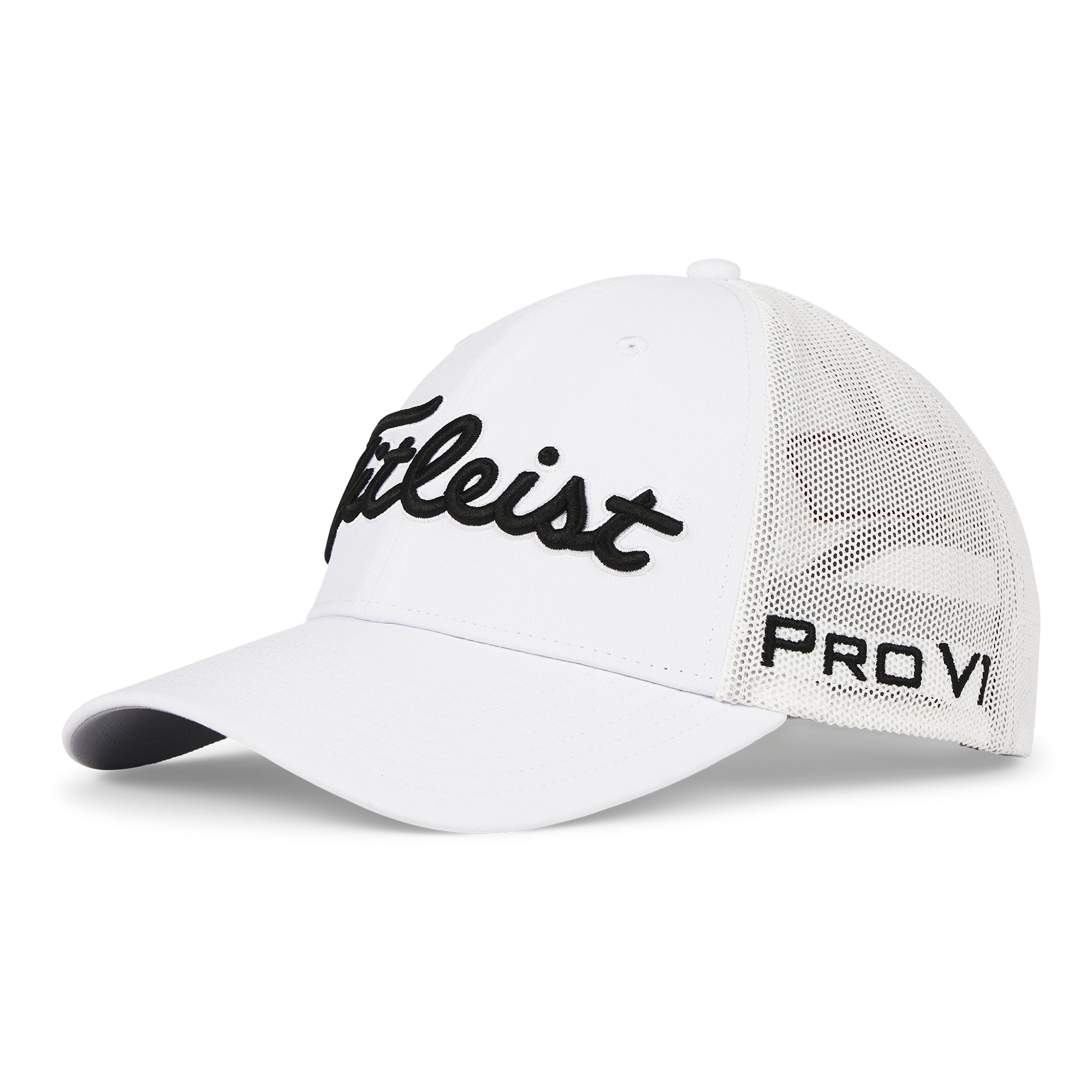 Titleist Tour Performance Mesh Golf Cap - White/Black 10 - TH25ATPME-10 ...