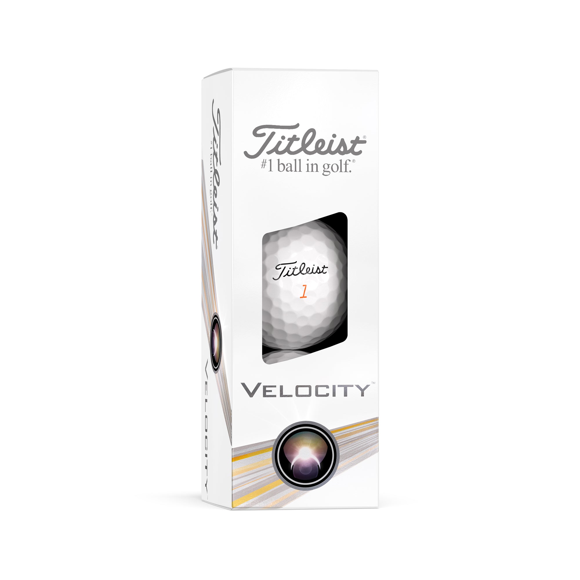 Titleist Velocity 2024 Golf Balls White