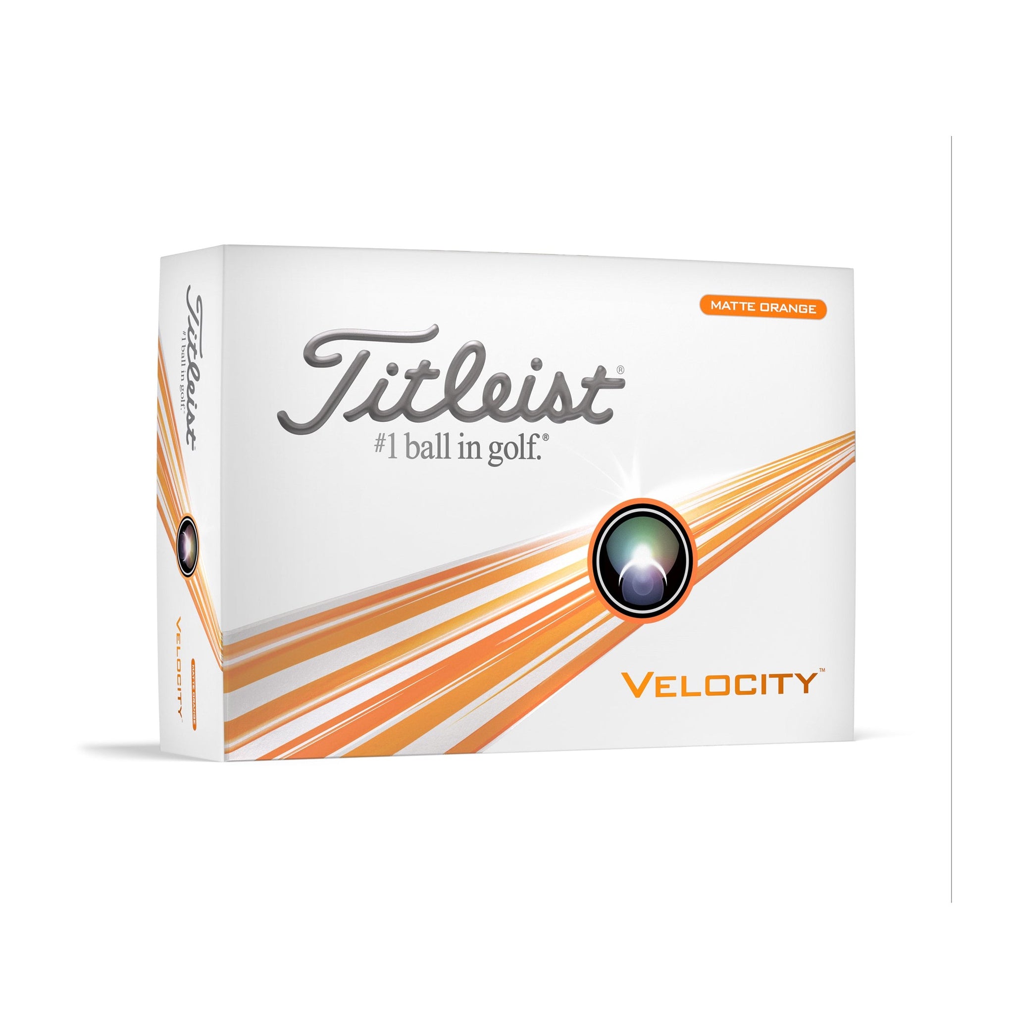 Titleist Velocity 2024 Golf Balls Orange