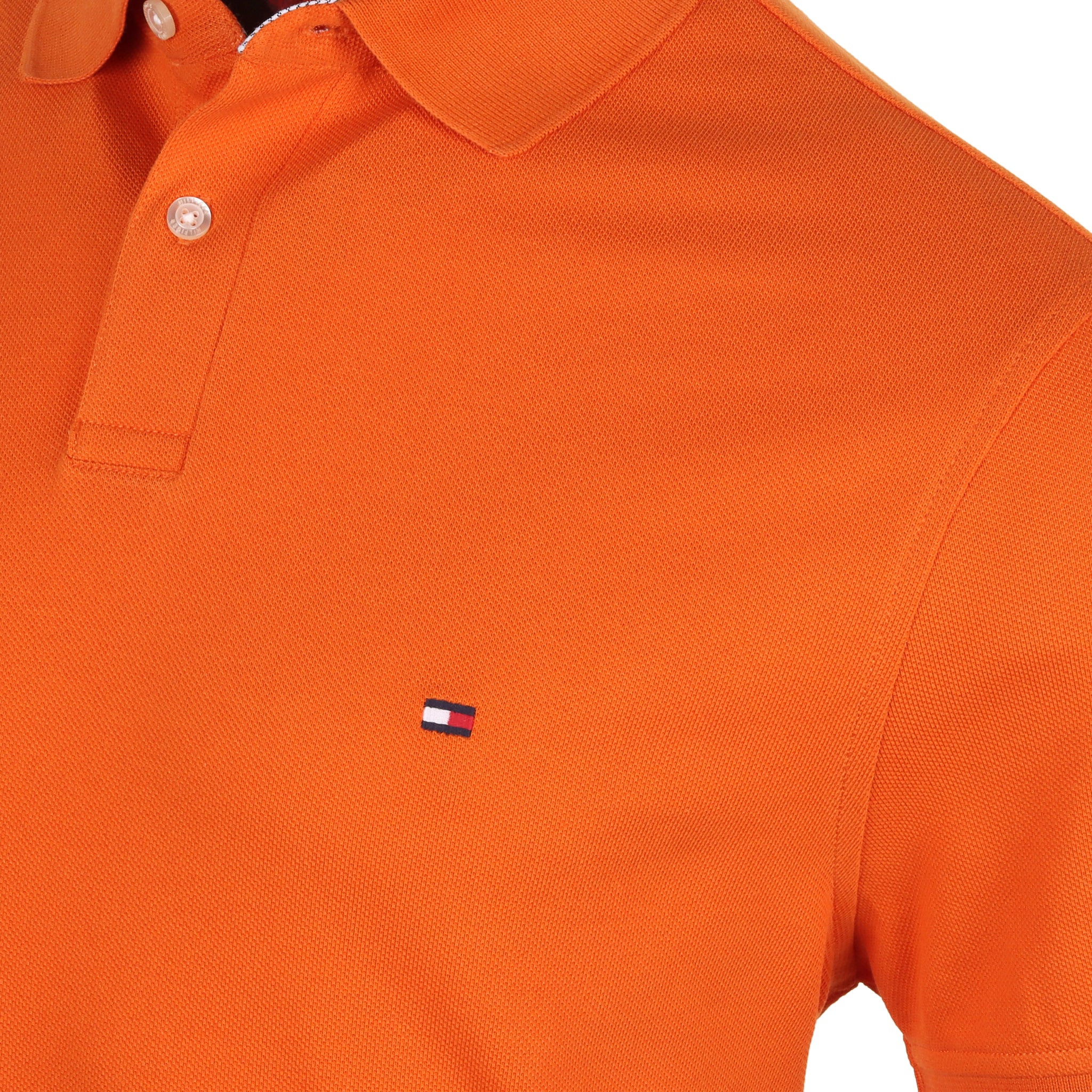 Tommy Hilfiger 1985 Polo Shirt Bonfire Orange SFQ